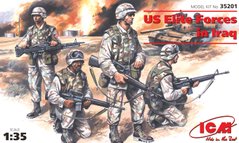 Элитные подразделения США в Ираке, сборные фигуры, 1:35, ICM, 35201