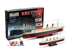 Лайнер Титаник. Подарочный набор (2 модели в комплекте, 1:700 и 1:1200), Revell, 05727