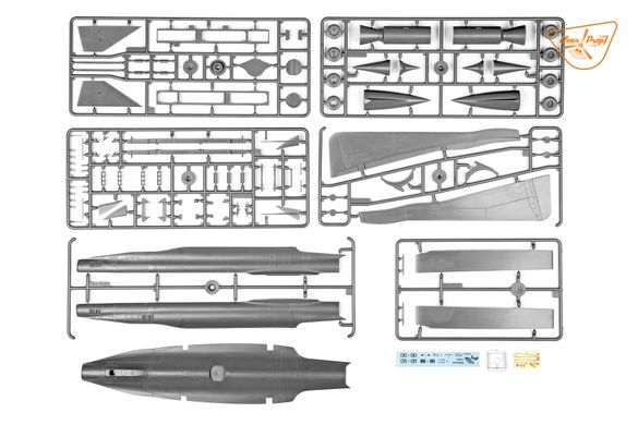 Американский БПЛА D-21 A DRONE, 1:48, Clear Prop, CP4819 (Сборная модель)