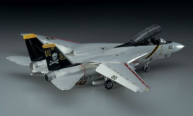 Винищувач F-14A Tomcat (High Visibility), 1:72, Hasegawa, 00533 (Збірна модель)