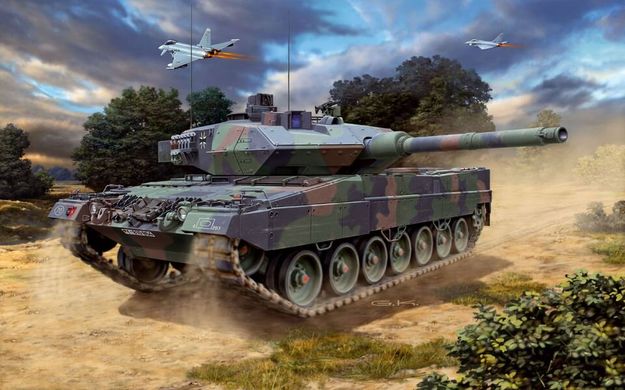 Танк Leopard 2A6/A6M, 1:72, Revell, 03180 (Збірна модель)