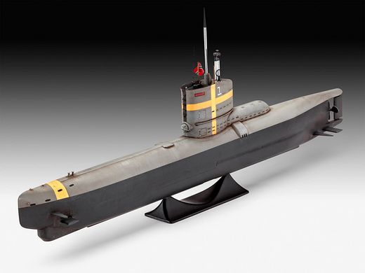 Підводний човен German Submarine Type XXIII 1:144, Revell, 65140 (Подарунковий набір)
