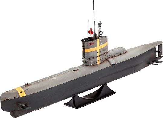 Подводная лодка German Submarine Type XXIII 1:144, Revell, 65140 (Подарочній набор)