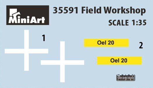 Полевая мастерская / Field workshop, 1:35, MiniArt, 35591