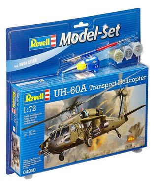 Транспортний гелікоптер UH-60A, 1:72, Revell, 04940 (Подарунковий набір)