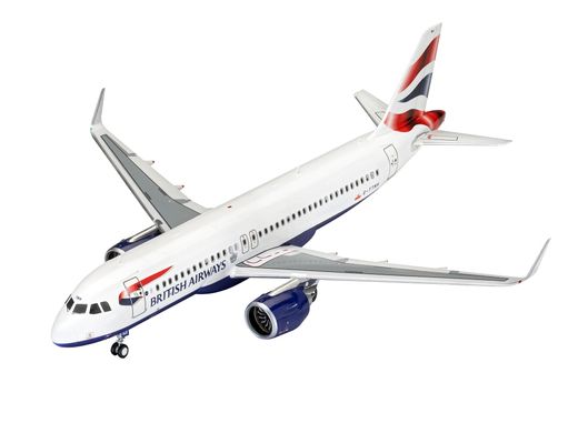 Пассажирский самолет Airbus A320 neo British Airways, 1:144, Revell, 03840