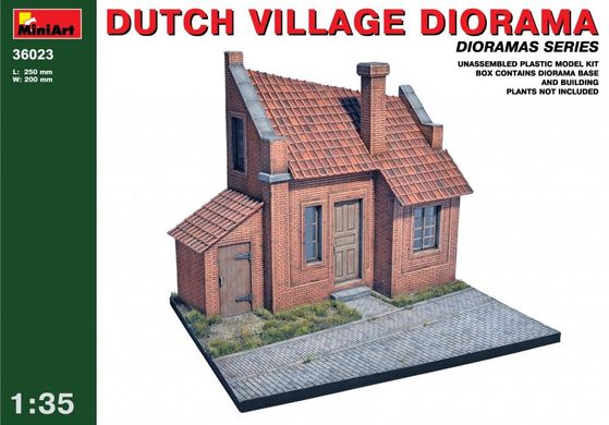 Диорама голландской деревни, 1:35, MiniArt, 36023