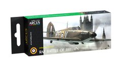 Набор акриловых красок "RAF Battle of Britain", Arcus, А3007
