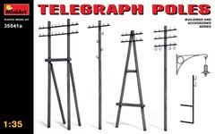 Збірна модель Телеграфні стовпи / Telegraph poles, 1:35, MiniArt, 35541A