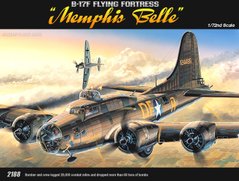 Бомбардувальник Memphis Belle B-17F, 1:72, Academy, 12495 (Збірна модель)