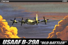 Бомбардувальник USAAF B-29A "OLD BATTLER", 1:72, Academy, 12517 (Збірна модель)