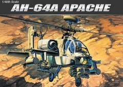 Вертолет AH-64A [MSIP], 1:48, Academy, 12262 (Сборная модель)