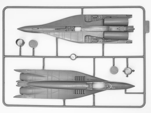 "Охотник за РЛС", МиГ-29 "9-13" украинский истребитель с ракетами HARM, 1:72, ICM, 72143 (Сборная модель)