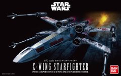 X-Wing StarFighter, 1:72, Revell, 01200, Звездный истребитель X-wing, Bandai 0191406 (Сборная модель)