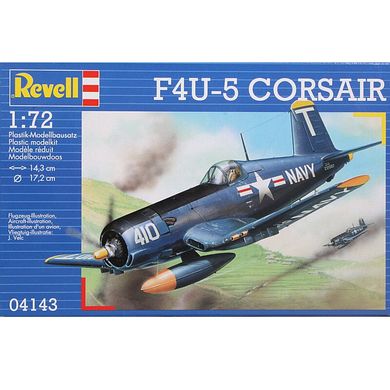 Палубний винищувач F4U-5 Corsair, 1:72, Revell, 04143