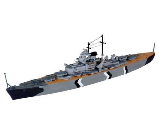 Сборная модель Линкор Bismarck 1:1200, Revell, 05802