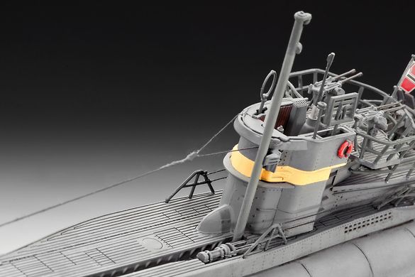 Підводний човен German Submarine Type VII C/41, 1:144, Revell, 05100 (Збірна модель)