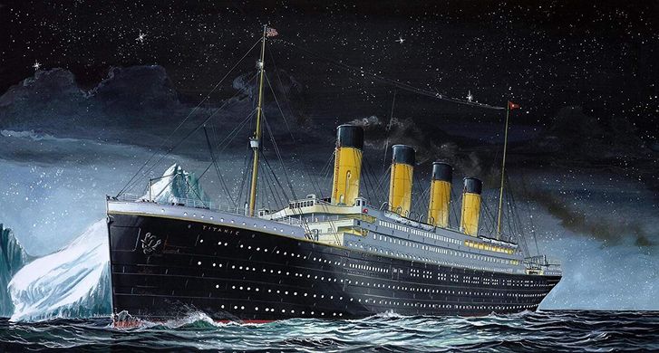 Пароход "R.M.S Titanic", Revell 1:1200, 05804 (Сборная модель)