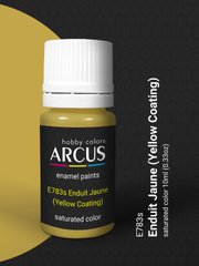 Краска Arcus 783 Enduit Jaune (Yellow Coating), эмалевая