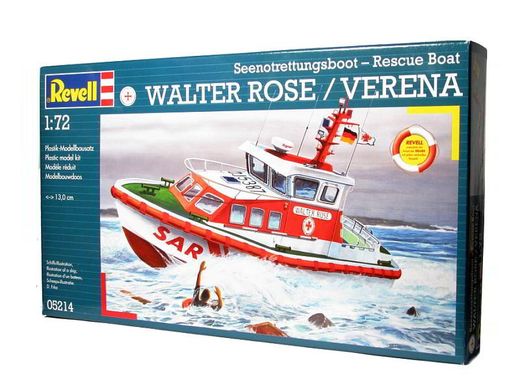Спасательный катер Walter Rose/Verena, 1:72, Revell, 05214