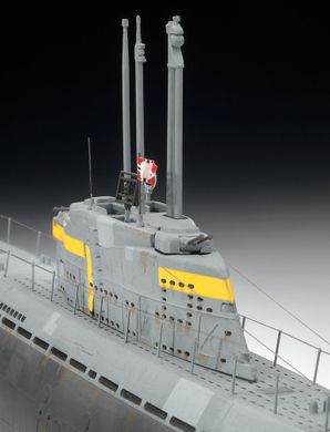 Підводний човен German Submarine Type XXI, 1:144, Revell, 05177 (Збірна модель)