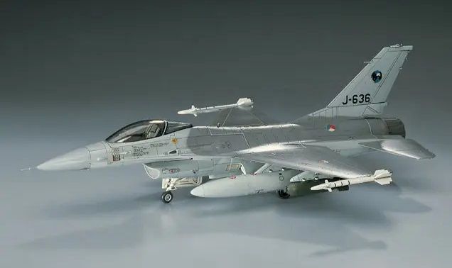 Винищувач F-16A Plus, Fighting Falcon, 1:72, Hasegawa, 00231 (Збірна модель)