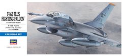Истребитель F-16B Plus, Fighting Falcon, 1:72, Hasegawa, 00444 (Сборная модель)