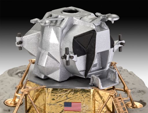 Командный модуль "Колумбия" и лунный модуль "Орел" миссии Аполлон 11, Revell, 1:96, 03700 (Подарочный набор)