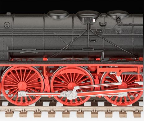 Локомотив BR-01, Express locomotive BR01 with tender 2'2' T32, 1:87, Revell, 02172 (Сборная модель)