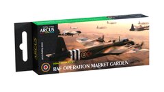 Набор акриловых красок "RAF Operation Market Garden", Arcus, A3015