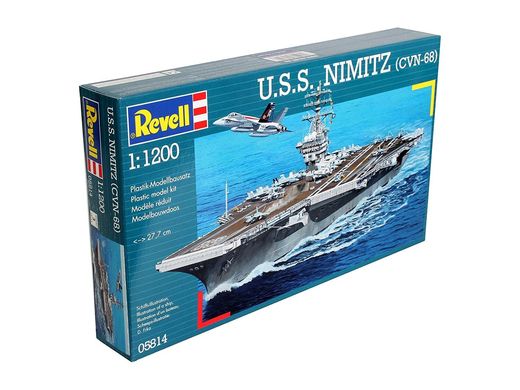 Авианосец U.S.S. Nimitz (CVN-68), 1:1200, Revell, 05814