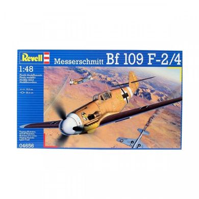 Истребитель Messerschmitt Bf 109 F-2/4, 1:48, Revell, 04656