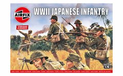WWII Japanese infantry, 1:76, Airfix, A00718V, фігурки, Японська піхота Другої світової війни