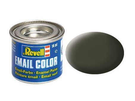 Краска Revell № 42 (желто-оливковая матовая), 32142, эмалевая