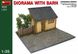 Диорама с сараем / Diorama with barn, 1:35, MiniArt, 36032