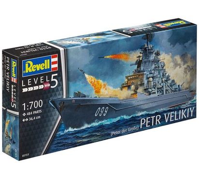 Крейсер "Петро Великий", 1: 700, Revell, 05151